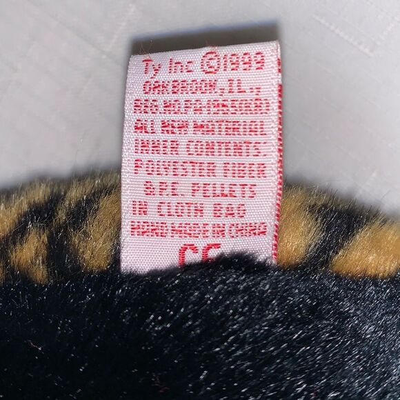 Vintage Ty Beanie Baby Spinner Spider 1999 Pellets No Hang Tag Halloween Fall - Picture 5 of 7